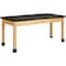 Diversified Spaces Table, Black/Oak, Wood Frame, 26" D P7306K30N - alternate 1