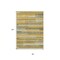 Homeroots 8' X 10' Gold Wheat And Ivory Striped Washable Indoor Outdoor Area Rug 613281 - alternate 5