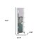 Homeroots 20" White Wood Freestanding Single Door Bathroom Vanity 543616 - alternate 4
