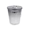 Mytee Products 6 Gallon Galvanized Steel Trash Can with Lid for Tow Trucks TRC-6GAL - alternate 1