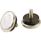 Shepherd Hardware Furniture Glide, Metal/Rubber, Silver, 4PK 9449 - alternate 1
