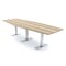 Skutchi Designs 12 Person Conference Table With Power Unit | 12' Hexagon Table | Harmony Series HAR-HEX.IR-48X144-T-K525-NA - alternate 1