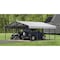 Arrow 20 x 20 x 7 ft Eggshell Carport CPH202007 - alternate 8