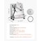 Vevor 14 Inch Pizza Dough Roller Sheeter Automatic Commercial Pizza Dough Press 370W APD30 - alternate 6