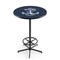 Holland Bar Stool Co 42" Black US Naval Academy NAVY Pub Table L216B4236USNavA - alternate 1