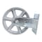 Vestil Semi Steel Rigid Caster 6 In. x 2 In. 1,200 Lb. Capacity Silver CST-VE-6X2MA-R - alternate 9