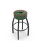 Holland Bar Stool Co 30" 4" Minnesota Wild Cushion Seat, Blk Wrinkle Base Swivel Bar Stool L8B130MinWld - alternate 1