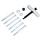 Performance Tool 1000 pc. Cable Tie Assortment, 4-12in, UV-Stable, Assorted Colors W2925 - alternate 1