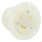 Leviton Locking Receptacle, L5-15R, 15 A, 125V AC, Single Phase, 2 Pole, Flush Mount, Screw Terminals 4715-C - alternate 1