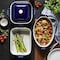 Staub Ceramic 4-pc Baking Pans Set, Casserole Dish with Lid, Brownie Pan, Dark Blue 1014875 - alternate 7