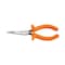 Klein Tools 6 7/8 in D203 Needle Nose Plier, Side Cutter Cushion Grip Handle D203-6-INS - alternate 1