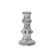 Homeroots Set of Four White Washed Resin Tabletop Candle Sticks, 4PK 517605 - alternate 7
