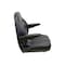 Uni Pro 441 Seat Top Assembly, With Armrests, Black Vinyl 8390 - alternate 5