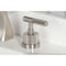 Kingston Brass Widespread Bathroom Faucet with Knurled Handle and Brass Pop-Up, Brushed Nickel KS4988KNL - alternate 4