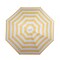 Picnic Time Family Of Brands 5.5 Ft. Portable Beach Umbrella, Yellow Cabana Stripe 822-00-335-000-0 - alternate 3