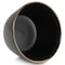 Elama Paul 6 Piece Stoneware Bowl Set in Matte Black with Gold Rim ELM-PAUL6B - alternate 4