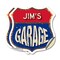 Signmission Jim's Garage, 6 inch X 6 inch, Vinyl Decal, 2PK SHI-D-2PACK-6-383-JIM - alternate 1