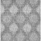 Homeroots 8' X 10' Gray Silver And Charcoal Ikat Washable Indoor Outdoor Area Rug 589155 - alternate 4