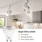 Euri Lighting PAR16 LED Bulbs, 7W, 500 lm, 50W Eq., 4000K, GU10, Dimmable, UL, 2PK EP16-7W5040eG-2 - alternate 5