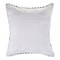 Homeroots Set of Four 18" X 18" Blue Beach Chevron Cotton Zippered Pillow, 4PK 535284 - alternate 2