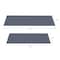 Rubber-Cal Step Mat, PVC, 0.098 in x 36 inx 10 in Grit Size, Brown, 10 in W x 48 in L 10-104-028-BR-6pk - alternate 5