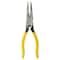 Klein Tools 8 7/16 in D203 Needle Nose Plier, Side Cutter Plastic Dipped Handle D203-8NCR - alternate 4