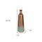 Homeroots 24" Copper And Teal Abstract Tapered Metal Table Vase 571654 - alternate 5