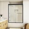 Fab Glass And Mirror Bypass Sliding Glass Tub Shower Door Sorrento Lux Series Adjustable 56in-60in Width 62in Height - SHSOL60X62MB - alternate 4