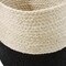 Homeroots 17" White Jute Basket 704895 - alternate 3