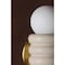 Mitzi Eny Lee Parker X Bibi 1 Light Wall Sconce 14 In. Aged Brass/Ceramic Antique Ivory H691101-AGB/CAI - alternate 5