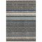 Homeroots 3' X 5' Taupe Beige And Pewter Striped Washable Indoor Outdoor Area Rug 614845 - alternate 7