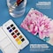 Daler-Rowney Aquafine Watercolor Paint Half Pan Travel Set, Assorted Colors, 12-Piece Set D131900001 - alternate 6