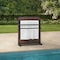 Sunjoy Poolside Stenton Drying Rack A803003500 - alternate 4