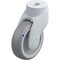 Blickle Kingpin Swivel Caster, TPR, 4", 220 lb., Gry LWGX-TPA 101G - alternate 1