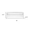 Homeroots 59in White Enclosed and Open Storage TV Stand 699849 - alternate 2