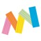 Pacon Super Bright Flash Cards, 5 Assorted Colors, 1-1/2" x 3/4" Ruled 3" x 9", 100 Cards, 100PK P1731 - alternate 1