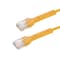 Monoprice Cat6A Ethernet Patch Cable - Bendable UTP 28AWG 10ft Yellow 49036 - alternate 1