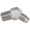 Gates Male JIC 37 Flare to Male Pipe NPTF - 45 SAE to SAE G60497-0812 - alternate 4