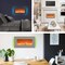 Northwest 30in Wall Mounted Electric Fireplace 13 Backlight Colors and Remote Control 80-BL31-2002 - alternate 10