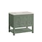 James Martin Vanities Breckenridge 36" Single Vanity, Smokey Celadon, w/ 3 CM Siberian Silestone Top 330-V36-SC-3SFR - alternate 5