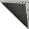 Homeroots 8' X 10' Silver And Gray Striped Washable Indoor Outdoor Area Rug 610567 - alternate 4