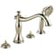 Delta Cassidy Roman Tub with Hand Shower Trim - Less Handles T4797-PNLHP - alternate 1