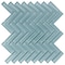 Apollo Tile Stone Blue 11 in x 12.6 in Glass Glossy Floor and Wall Mosaic Tile 4.81 sqft/case, 5PK APLHB88095A - alternate 1