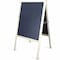 Flipside Signage Easel, Dry-Erase/Chalkboard, 24"Wx42"H, Multi FLP31200 - alternate 3