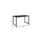 Homeroots 40" Black Wood and Stainless Steel Computer Desk 723732 - alternate 5