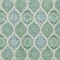 Homeroots 10' X 14' Sage Ivory And Teal Blue Floral Medallion Washable Indoor Outdoor Area Rug 614634 - alternate 5