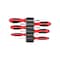 Tekton Slotted Screwdriver Set with Modular Organizers, 4 IN Shanks, 6-Piece, 3-8 mm DWS90101 - alternate 1