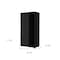 Homeroots 35" Black Drawer Dresser 534921 - alternate 6