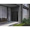 Vdomdoors Aluminum Door Iron 0255 Black Entry Steel Metal Classic Painted 60 x 80 (12+36+12 x 80)-Left Inswin IRON0255EXD-BLK-W12+36+12xH80-LH-I - alternate 3