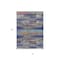 Homeroots 5' X 8' Lavender Pink And Blue Abstract Washable Indoor Outdoor Area Rug 612522 - alternate 5